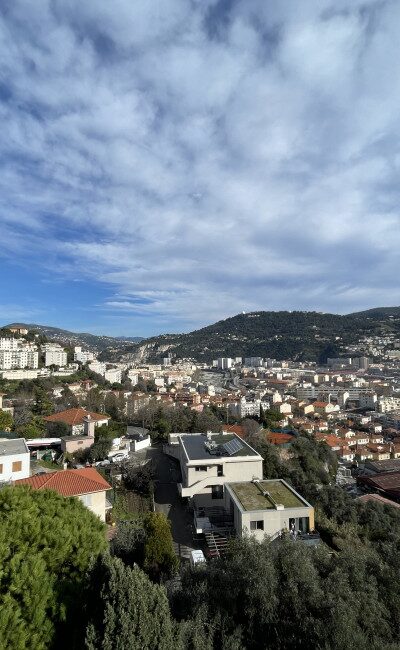 80 sqm roof terrace with jacuzzi and panoramic views in Nice Cimiez