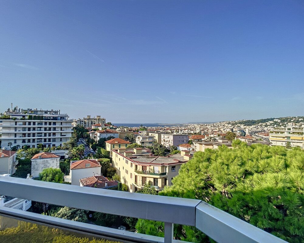Nice Cimiez Top floor Renovated 2 bedroom Apartment with Met and City views