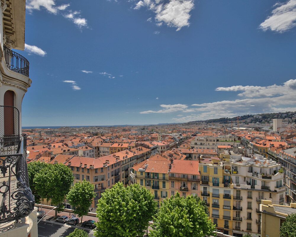 Lower Cimiez - Beautiful Bourgeois Apartment 133 sqm Panoramic Sea and City View 