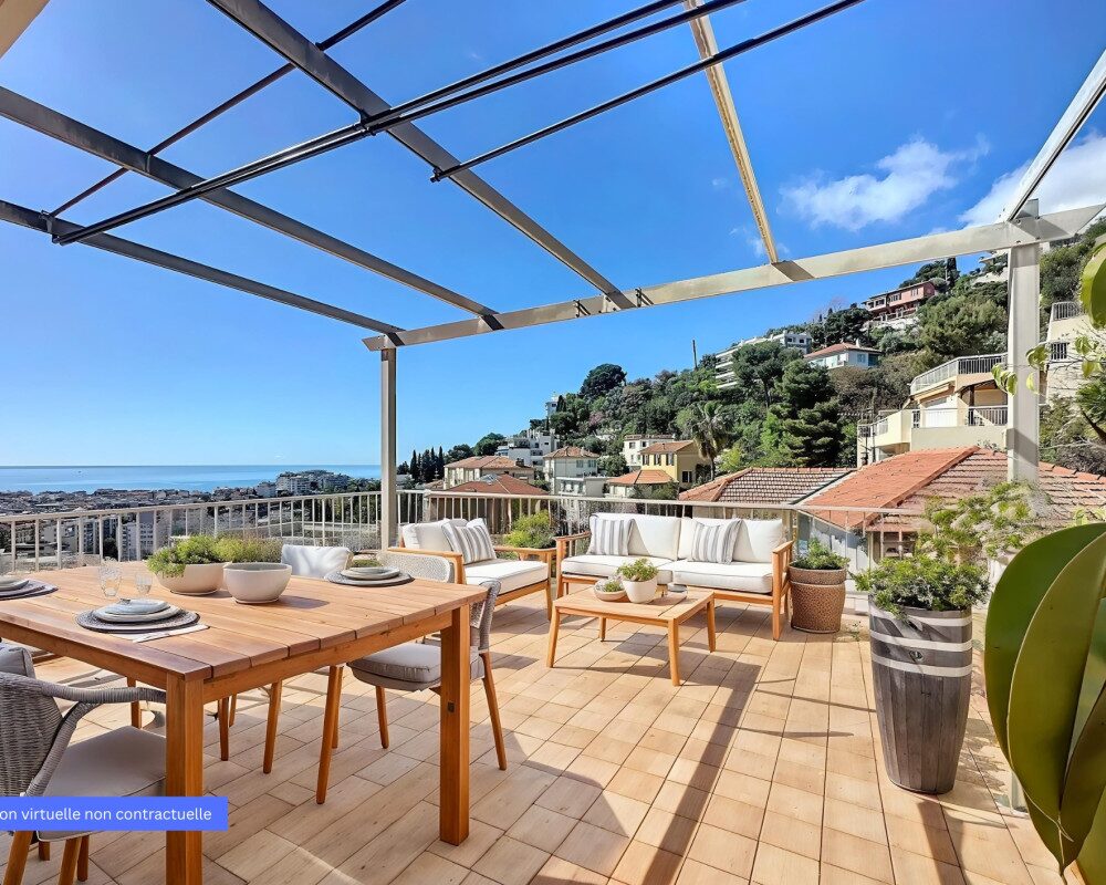 Nice Parc ImpÃ©rial - Penthouse de 127 m2 avec vue panoramique