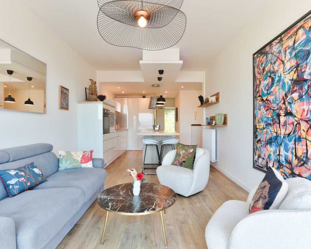 NICE - Mont Boron - Magnificent 2-room apartment with terrace and panoramic sea view    