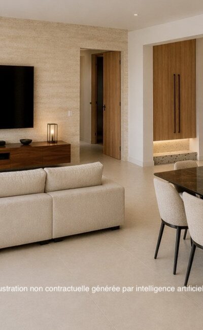 Cimiez: Renovated 5-room apartment with sea view