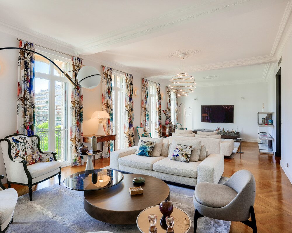 Eccezionale appartamento di 171 mÂ² situato nel cuore del quartiere dei Musicisti con vista sui giardini Mozart.
