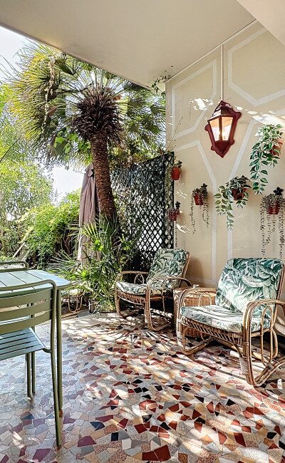Appartamento fronte mare con giardino privato a Nizza