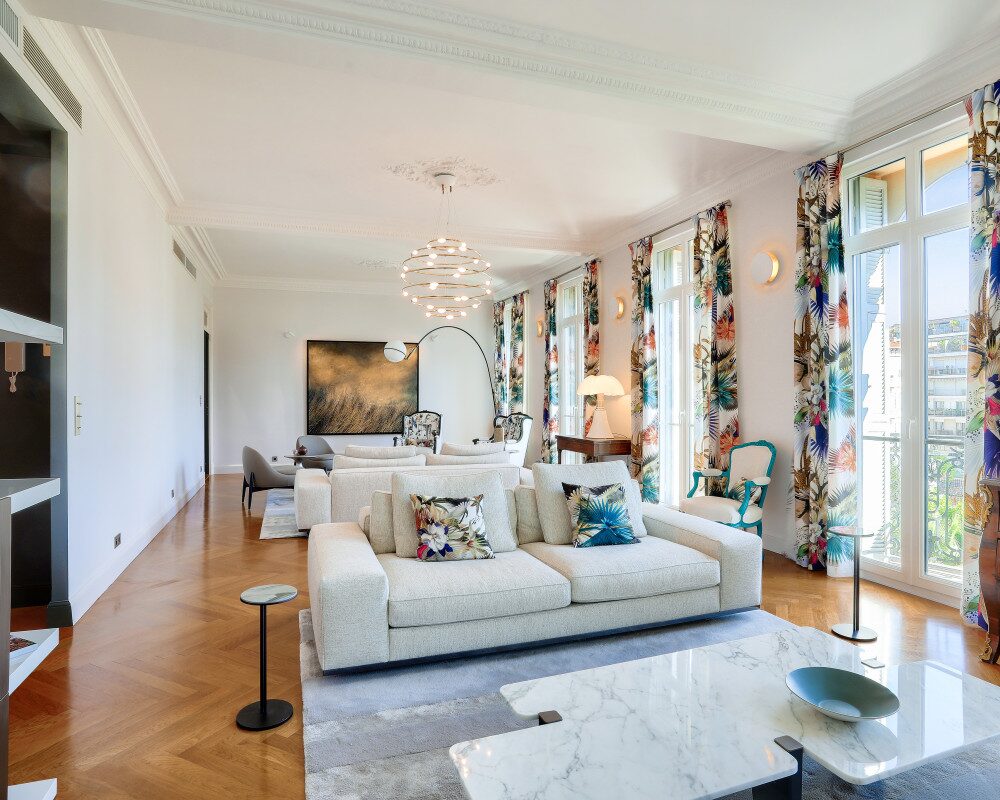 Eccezionale appartamento di 171 mÂ² situato nel cuore del quartiere dei Musicisti con vista sui giardini Mozart.