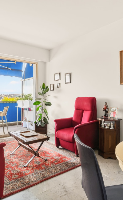 Appartement 2 pièces à vendre Nice Mont Boron avec terrasse