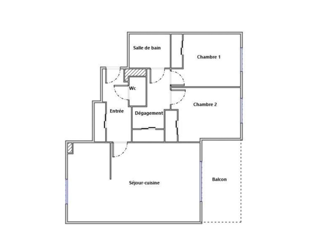 Appartement  - 3 piÃ¨ces  - 60.0 mÂ² -  359 000 â¬ - Ã vendre 