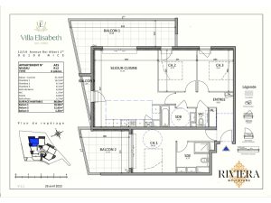 Nuovo appartamento di 4 stanze – 86 m² a Rimiez, Nizza