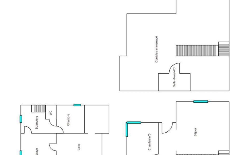 Nice – Cimiez House 5 rooms 155m2 to sale : plan