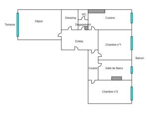 Nice Cimiez – 2 Bedroom Apartment 113 sqm