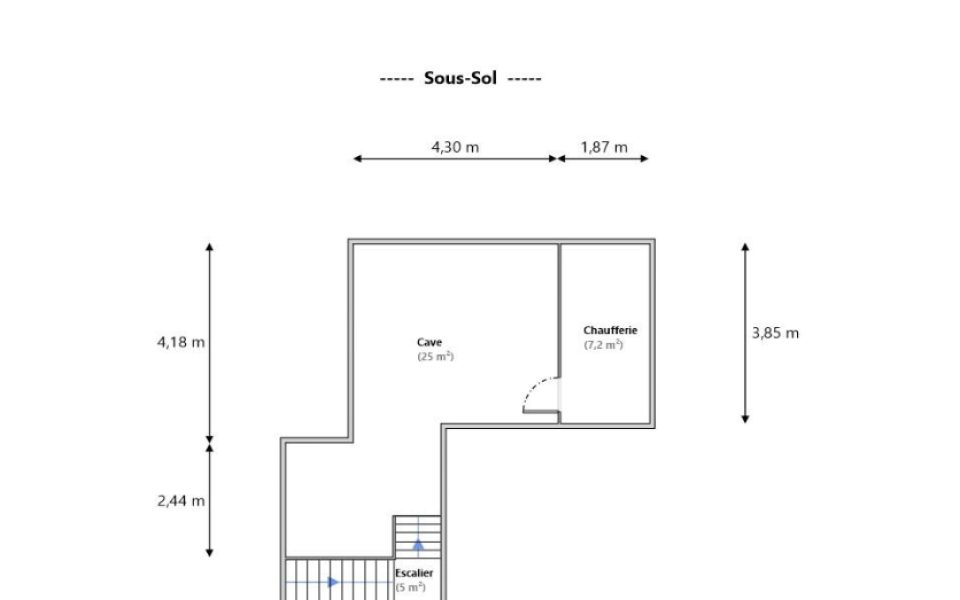 Nice Cimiez – Charmante maison individuelle au cœur du Domaine Amouroux : plan