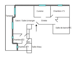 CIMIEZ ARENES – Superbe appartement 4 Pièces de 115 m² avec vue mer et deux garages