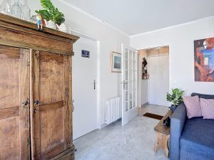 NICE – CIMIEZ – Appartement en dernier étage avec grande terrasse et vue mer et collines