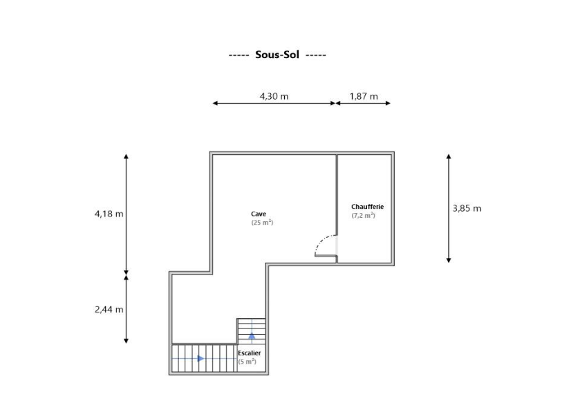 Nice Cimiez – Charmante maison individuelle au cœur du Domaine Amouroux : plan