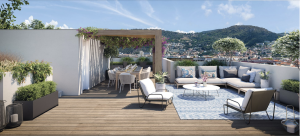 Nice Bas Cimiez – Rooftop de 5 pièces de 123 m2