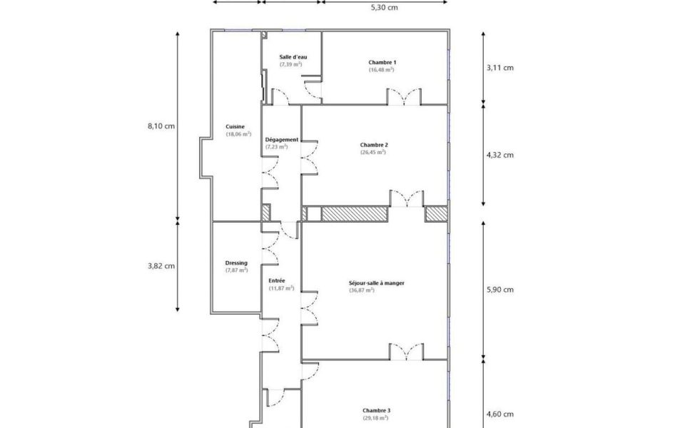 NICE – LOWER CIMIEZ – Gorgeous Atypical Apartment in a bourgeois Palace