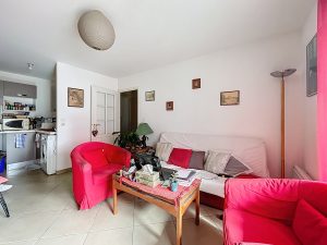 Nizza – Riquier – Spazioso appartamento di 2 locali di 39m2 con una bella terrazza esposta a sud